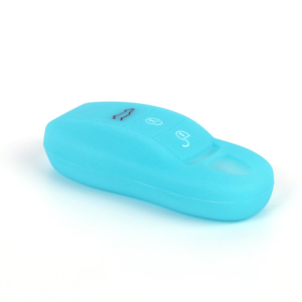 保时捷718卡宴911Porsch硅胶套Macan钥匙套Ca