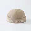Gorro de bebé estilo chino con letras inglesas personalizadas, gorra tipo melón para niños de 2 años, sombrero de moda para actuaciones, comercio exterior