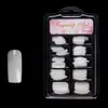 100 blísteres de uñas postizas francesas para decoración de uñas, uñas postizas, uñas de gel, uñas de bricolaje, terapia de luz para uñas.