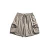 PlanetMusic Montaña Exterior Bolsillo Grande Ropa de Trabajo Pantalones de Cinco Puntos Pantalones de Playa para Hombre Pantalones Cortos Sueltos Casuales 0364