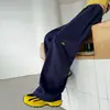 Pantalones de chándal rectos de pierna ancha para niñas, primavera y otoño 2025, nuevo estilo, joggers casuales modernos para niños de secundaria