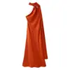 Comércio Exterior Transfronteiriço Estilo Europeu e Americano Roupas Femininas Za Aliexpress Venda Quente Elegante Madura Costas Nuas Gola Halter Vestido Longo