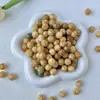 Peças de Escultura de Raiz de Tomate Rosa, Contas Soltas, Acessórios para Pulseira de Contas Artesanal DIY, Atacado Decorativo