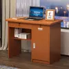 Fabricante vende escritorios sencillos para oficina, escritorios modernos minimalistas con cerradura en el cajón para oficinas, escritorio individual para computadora de 1.2 m
