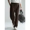 Pantalones casuales de Lyocell Tencel para hombre con cintura totalmente elástica, cordón y hebilla en D, otoño 2026, pantalones rectos de pierna ancha sin restricciones
