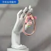 Lindo Colgante de Teléfono de Muñeca Fruta Estrella Colorido Cordón Tejido Corto Correa Colgante de Personaje de Dibujos Animados Duradera