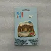 Nanjing Wenchuang Ciudad Monumento Souvenir Tres Capas Madera Magnético Pegatina para Refrigerador Atracciones de la Universidad de Nanjing Fábrica Venta al por Mayor