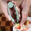 Cortador de Frutas Multifuncional Transfronterizo, Cortador de Pepino y Uva, Juego de Herramientas para Quitar el Tallo de Fresa y Piña, Cortar en Piezas