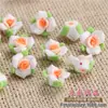 16mm Flor de Arcilla Blanda Rosa Hecho a Mano DIY Pulsera de Cuentas para Niños Collar Joyería para la Cabeza Pendientes Materiales para Hacer