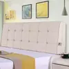 Cabecero Acolchado Moderno Sencillo Cojín Personalizable Esponja Respaldo Grande Cabecero de Dormitorio Tapicería Autoadhesiva