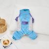 Outono e Inverno Novo Roupa de Quatro Patas à Prova de Vento para Exterior Roupas para Animais de Estimação Roupas para Cães Roupas para Gatos Teddy
