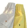 Shorts Esportivos de Seda de Gelo Masculino Verão Leve Solto Bordado Secagem Rápida Shorts de Basquete Fresco Casual Calça de Praia