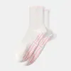 Meias de Yoga Antiderrapantes Femininas Meia-Calça Renda Bolinhas Meias Esportivas Profissionais Meias para Chão de Pilates e Fitness Indoor
