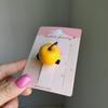 Acessório de Cabelo Haiyue Jewelry Frutas e Legumes Presilha para Cabelo Franja Vermelha Presilha para Cabelo Feminina Fofa Presilha para Cabelo Quebrado