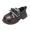 Zapatos de Cuero para Niños 2025 Otoño Nuevos para Niñas Moda Estilo Británico Zapatos de Baile para Niñas Pequeñas Zapatos de Princesa Comercio Exterior