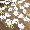Novos Confetes Ornamentos para Festa de Halloween Transfronteiriça Bruxa Fantasma Teia de Aranha Caveira Cabeça de Fantasma Conjunto Decoração Atacado