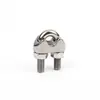 Abrazadera de Cable de Acero Inoxidable 304 Zhuoyang Abrazadera en U Clip para Cable Clip de Cable Sujetador Clip de Cable Sujetador