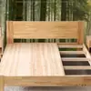 Tabla de Cama de Madera Maciza Personalizada Abeto Macizo Madera Maciza Tablero de Cama con Protección Lumbar Tablero de Cama Espaciador de Cubierta Engrosado Cama Litera de Dormitorio Madera Dura Maciza
