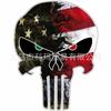 Grafiti de comercio exterior, pegatinas de calavera americana para coche, pegatinas de caballero malvado de México, pegatinas reflectantes de comedor R410