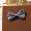 Estilo Coreano Versátil Dulce Estilo Princesa Color Sólido Lazo DIY Pinza para el Cabello Pinza Lateral Goma para Cola de Caballo Accesorios para Zapatos y Calcetines