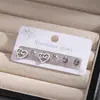 Pendientes de botón de acero inoxidable con forma de flor y corazón de circonita, estilo coreano japonés simple, pendientes de botón con combinación geométrica de corazón, conjunto ins