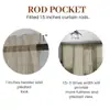 Cortinas Verticales Multicolores Lisas Transfronterizas de Amazon para Dormitorio, Comedor, Casa de Huéspedes, Villa, con Efecto de Caída y Acabado Semi-Opaco
