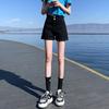 Shorts de mezclilla de cintura alta para mujer Verano 2022 Nuevo corte ajustado Primavera Hyuna Forma A Sueltos Rizo Corto Pantalones calientes para uso exterior Ins