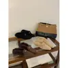 Primer Encuentro Ji Zapatos de Felpa Cálida con Puntera Cuadrada Estilo Europeo y Americano para Mujer, Uso en Exteriores, Nuevo Estilo Otoño/Invierno 2026, Corte Bajo, Versátiles