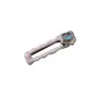Pinza para el Cabello de Estrella de Mar con Pedrería Rosa Dulce Fresca Picante Estilo Chica para Mujeres con Diseño de Nicho Accesorio para Flequillo Lateral