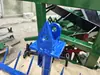 Accesorios para motocultivador: Rastrillo de 10 dientes para nivelar el suelo, desmalezar y usar en arrozales y tierras secas