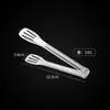 Pinza para barbacoa estilo coreano clip para pan de acero inoxidable 304 pinza para buffet pinza para bistec pinza para alimentos pinza para barbacoa pinza para alimentos