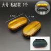 Pegatinas Reflectantes para Bicicleta de Vehículo Eléctrico, Señales Reflectantes, Piezas Decorativas Reflectantes Adhesivas Redondas y Cuadradas, Luz Roja y Amarilla