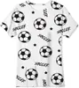 Venta Caliente Transfronteriza de Aliexpress Impresión Digital 3D Copa Mundial de Fútbol Tendencia de Verano Ropa Infantil Camisetas Casuales de Manga Corta