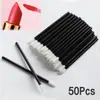 Beleza Lábio Mini Aveludado Cabo de Plástico Corretivo Brilho Labial Ferramenta de Beleza Descartável Pincel para Brilho Labial Será Enviado Primeiro após a Coleta