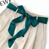 Bufanda larga de seda satinada de color liso, diadema simple vintage, cinturón, lazo para bolso, cinta decorativa fina multipropósito para mujer