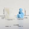 Molde de Silicona para Vela de Aromaterapia de Cuerpo Humano Transfronterizo Figura de Belleza con los Ojos Vendados Adorno de Resina de Yeso Goteo de Goma Molde de Cuerpo Humano