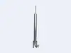 Abrazadera de Electrodo de Lámina de Platino para Instrumentos Norte y Sur J110 Abrazadera de Electrodo de Carbono de Vidrio Resistente a la Corrosión y Buena Conductividad J110-Gc