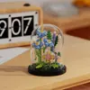 Venta al por mayor Transfronterizo Popular Flor de Rosa Bloque de Construcción Maceta de Montaje Serie Decoraciones para Sala de Estar Juguetes de Partículas Pequeñas Regalos para el Festival Qixi