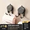 Gancho Doble de Ventosa para Papel de Cocina Montado en Pared Multifuncional para Ropa y Sombrero Gancho Adhesivo Fuerte Gancho para Baño Cocina Inodoro