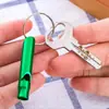 Apito de Sobrevivência de Alumínio para Montanhismo e Viagem ao Ar Livre de Venda Quente, Apito Salva-Vidas, Apito de Alta Frequência para Treinamento de Árbitros