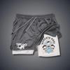 Amazon Comercio Electrónico Transfronterizo Más Vendidos Shorts de Verano Estampado Digital 3D para Hombre Doble Capa Transpirables Casuales