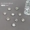 K9 Zircônia Premium Empilhada Bola de Diamante Arte de Unha Joia de Diamante Acabamento Flash Branco Empilhada Diamante Ovo de Pombo Açúcar de Rocha Diamante de Unha