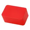 Caja metálica rectangular, adecuada para recuerdos de boda, dulces, cigarrillos, bolsitas de té y como recipiente sellado para hojas de té, cosméticos y golosinas.