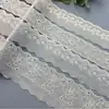 Nuevos Accesorios de Encaje de Algodón Blanco Bordado Encaje Calado DIY Accesorios para Ropa Hechos a Mano Accesorios Al Por Mayor