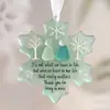Novas Decorações de Natal em Acrílico Plano em Formato de Floco de Neve da Amazon Enfeites para Árvore de Natal Enfeites para Festas Internas