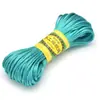 20 metros/2.5mm color de corbata china 5 hilos al por mayor alambre de cuerda tejido a mano para joyería DIY