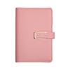 Carpeta A6 transfronteriza, libro de mano con cremallera, bolsa de cuero PU, cuaderno de hojas sueltas, presupuesto personalizado, disponible en stock