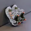 Zapatos para niñas 2026 otoño nuevo modelo zapatillas deportivas infantiles casuales con suela blanda zapatillas de entrenamiento para niñas para niños mayores corriendo