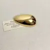 Broche Popular Versátil Brillante con Forma de Gota de Agua y Huevo, Europeo y Americano, Transfronterizo, con un Estilo Minimalista y de Alta Gama, Adecuado para Chaquetas de Traje y como Accesorio