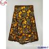Vestido de passarela feminino flor grande colorida tecido bordado com lantejoulas completas lantejoulas de noiva tecido de renda